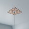 Ekena Millwork Blume Wood Fretwork Pierced Ceiling Medallion, Cherry, 28"OD x 9 3/4"ID x 3/8"T CMWP28X28X0375BLCH - alternate 6